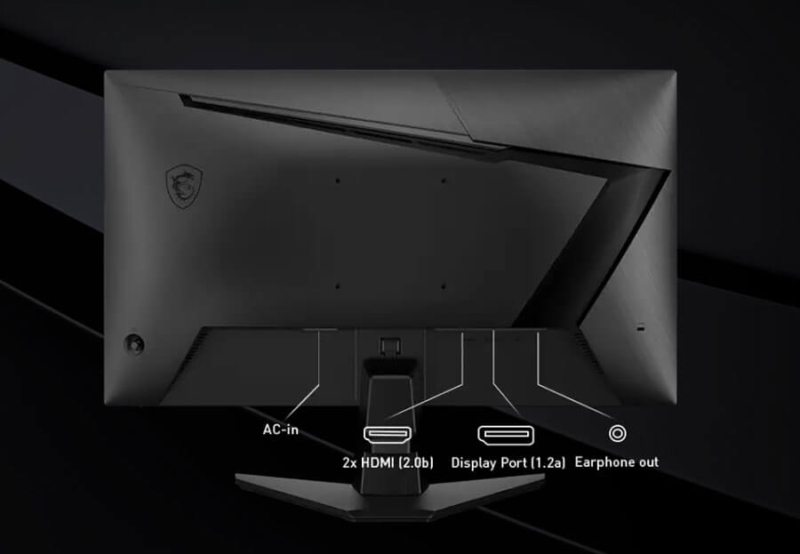 Ecran Gamer Msi G255PF E2 | Connectivité