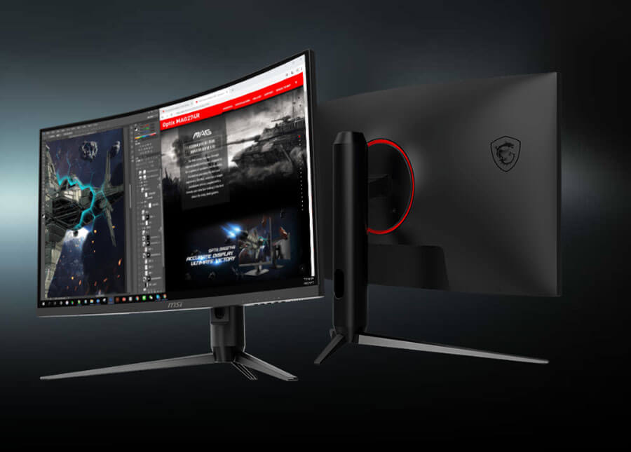 Ecran Incurvé Msi Gamer G271CQP E2 |Confort de Jeu Optimal