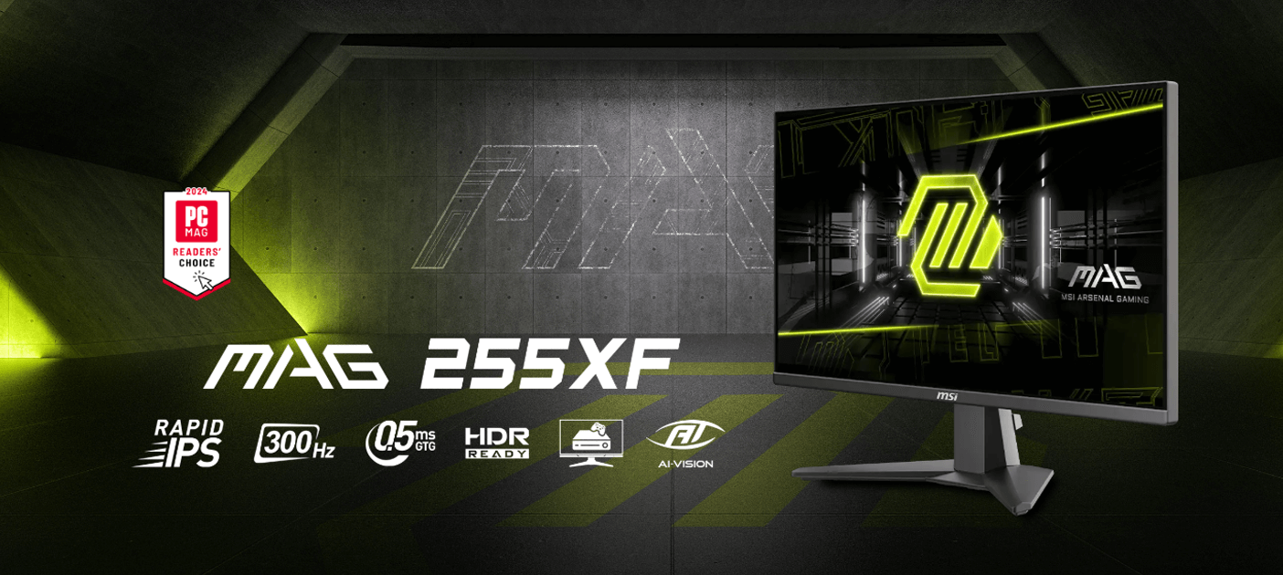 Ecran Msi Gamer MAG 255XF