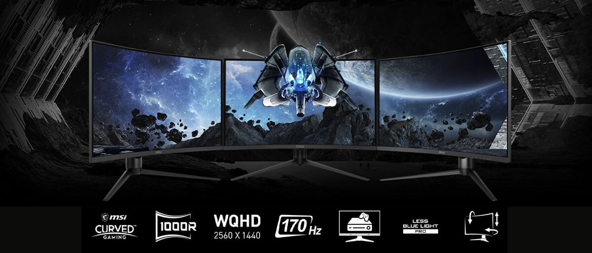 Ecran Incurvé Msi Gamer G271CQP E2