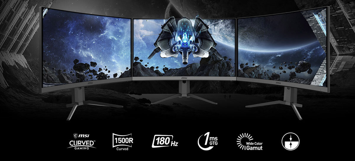 Ecran Incurvé Msi Gamer G27C4 E3