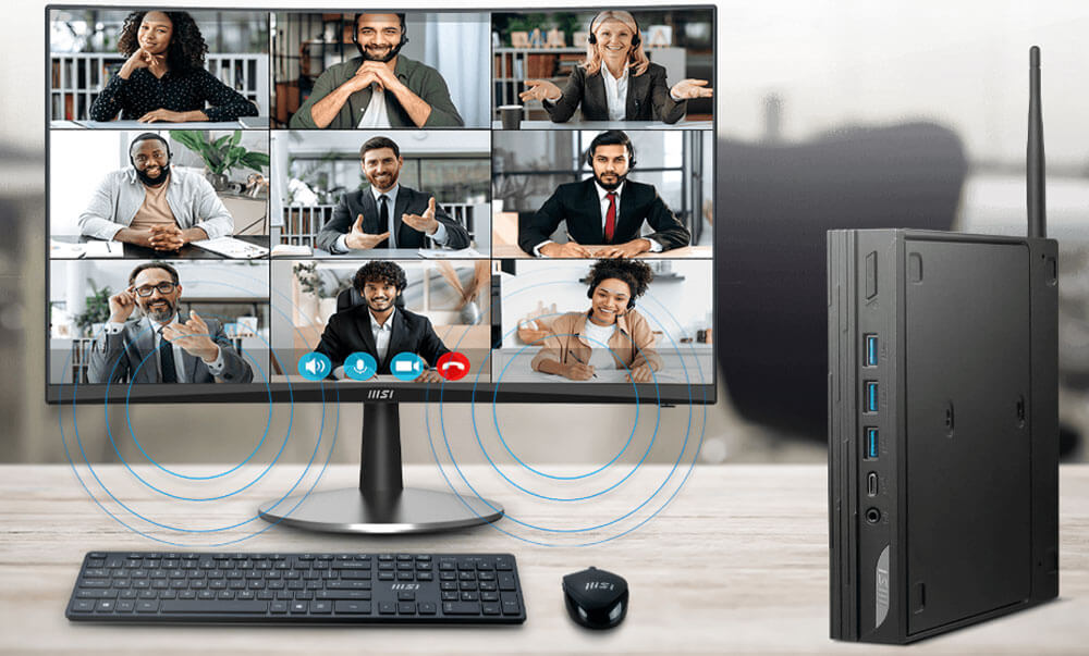 Ecran MSI PRO MP273A | Haut parleur integree
