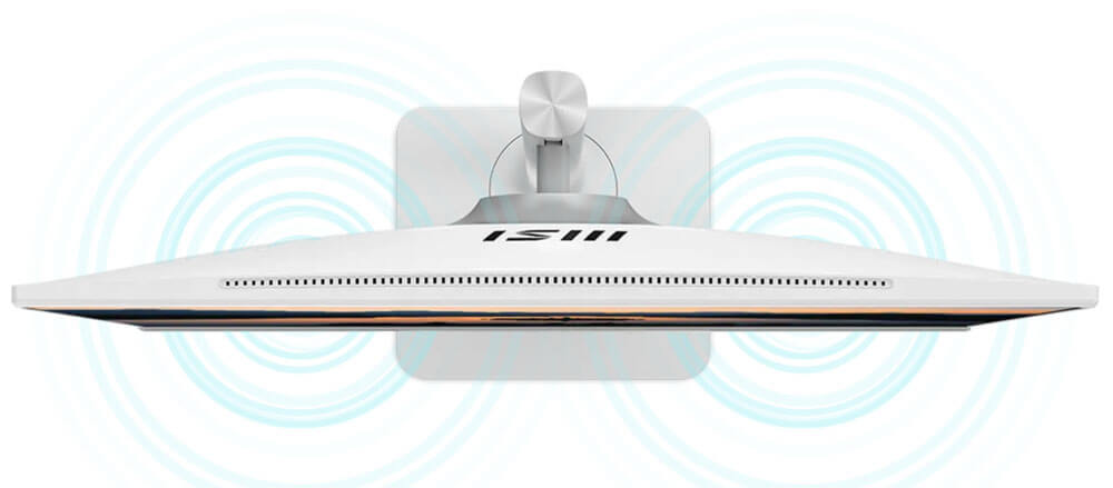 Ecran MSI MODERN MD272QXPW | Haut parleur integree