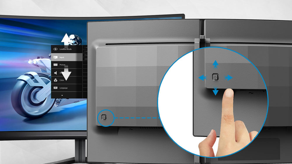 Ecran PHILIPS | EasySelect Simplifié