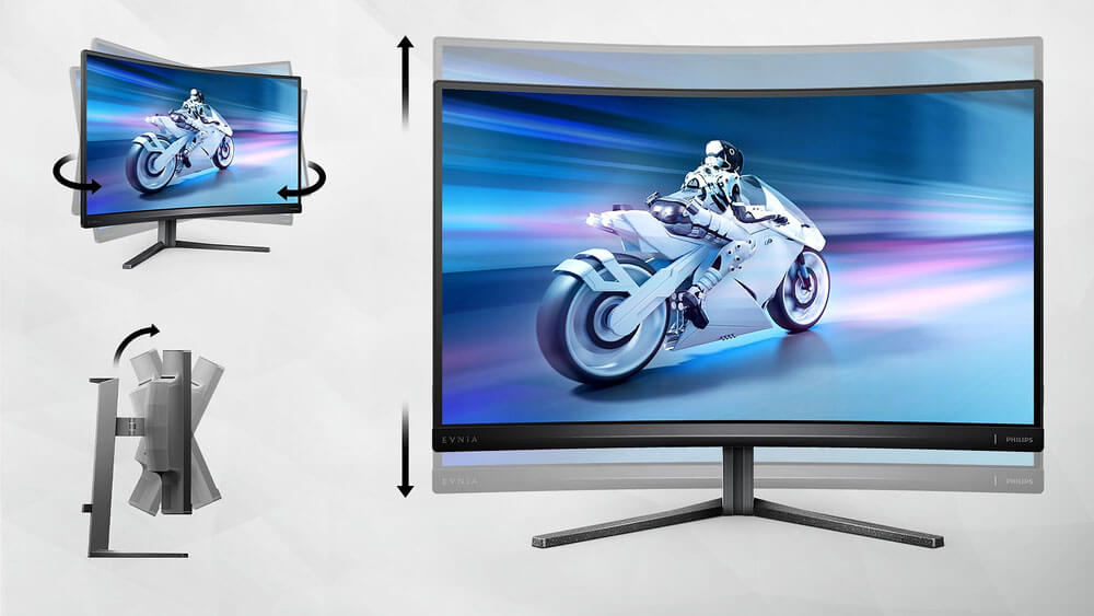 Ecran PHILIPS  |  Support Ergonomique