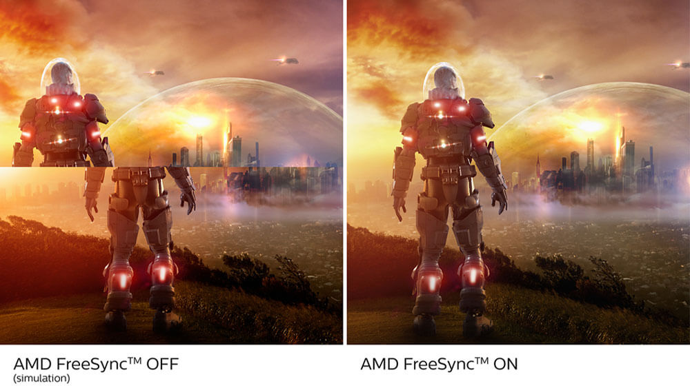 Ecran PHILIPS 241E1SC/00| la technologie AMD FreeSync