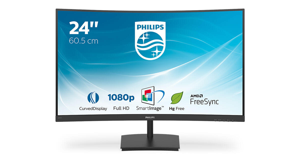 Ecran incurvé PHILIPS 241E1SC/00