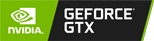 Logo NVIDIA GRFORCE GTX