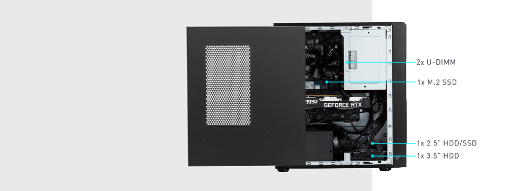 Msi Pro DP180 13th - maintenance