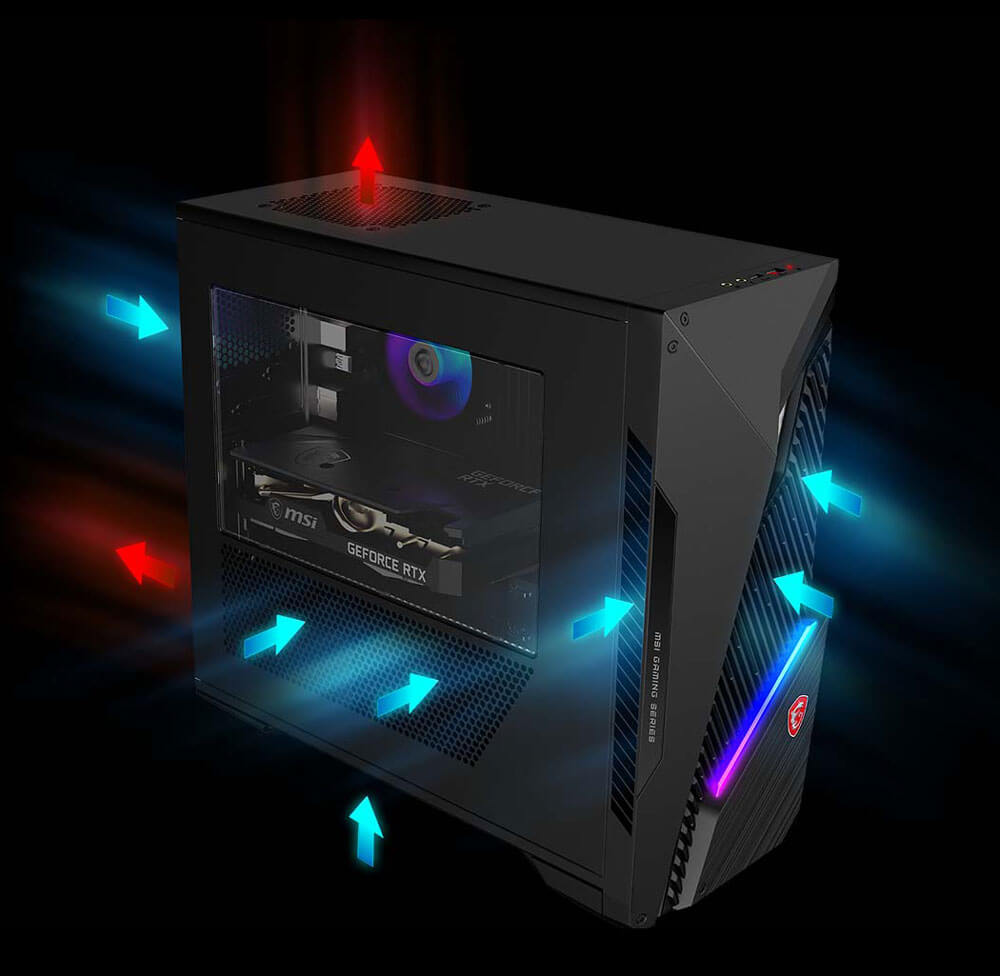 pc gamer msi MAG Infinite S3  |refroidissement