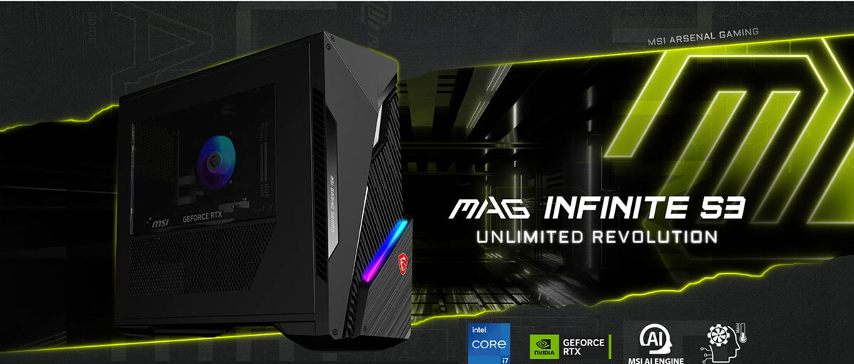 Pc de bureau Gamer MSI | 14NUC7-1436EU