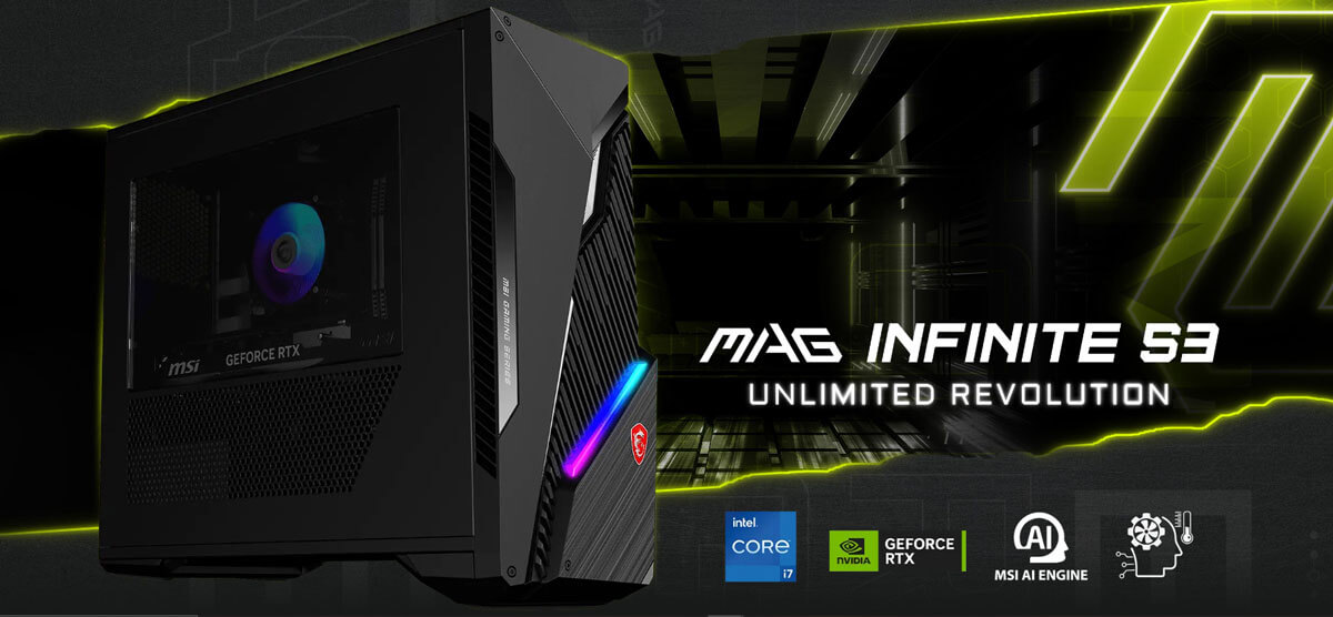 pc de bureau gamer MAG Infinite S3 14NUD7