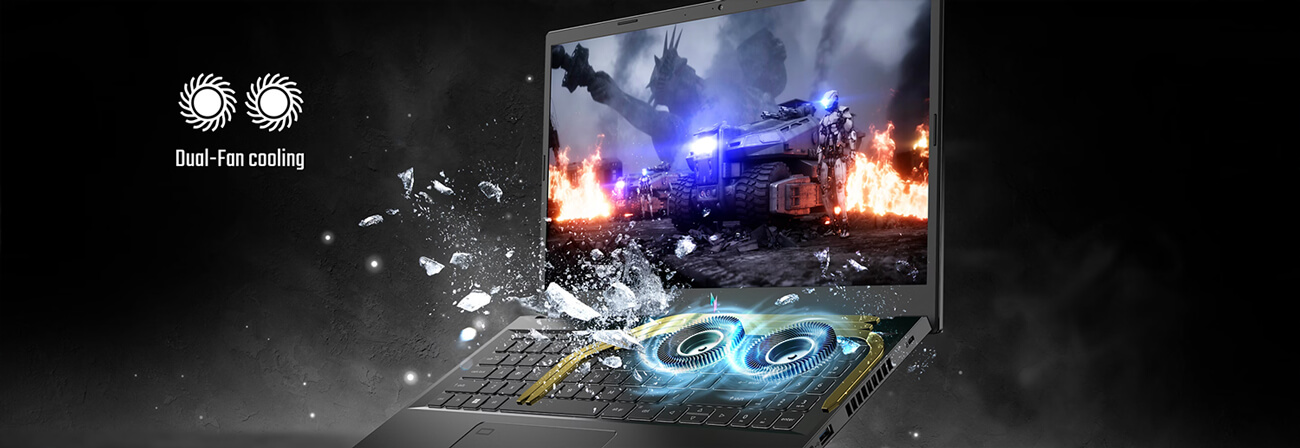 pc portable gamer ACER NITRO V15 | refroidisseur