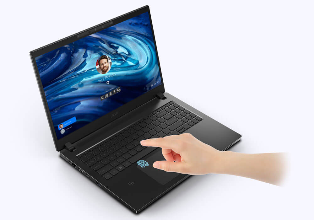 Pc Portable ACER TravelMate P2 | Technologies de sécurité intégrées