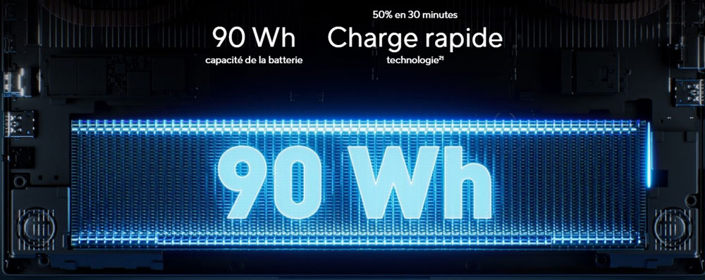 Autonomie 90 Wh