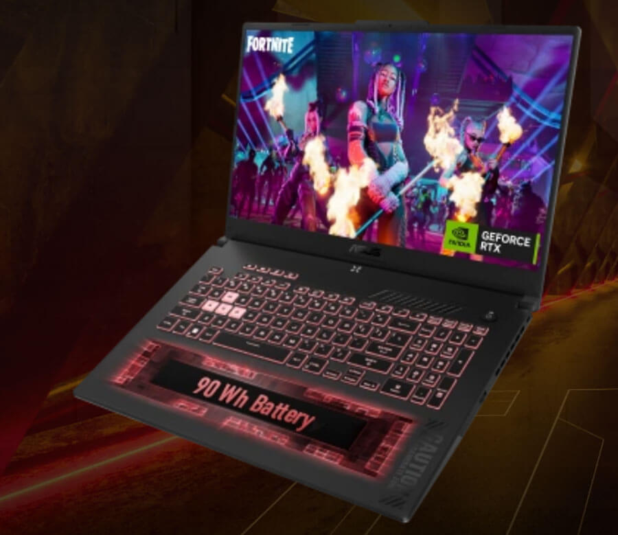 PC PORTABLE ASUS TUF GAMING A15 | Batterie