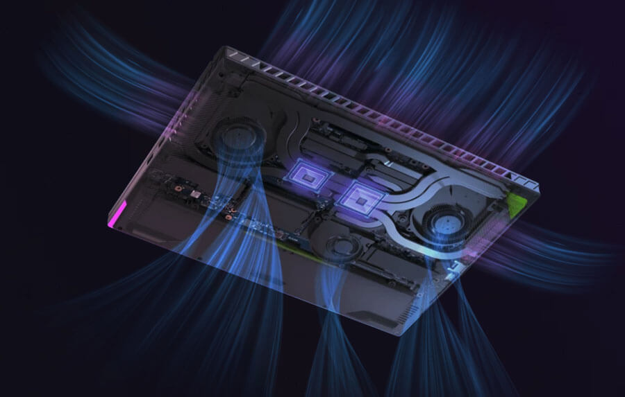 PC PORTABLE ASUS ROG STRIX G614JV |REFROIDISSEMENT