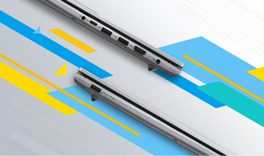 PC PORTABLE ASUS VIVOBOOK 17 X1704ZA-AU251W | Connectivité
