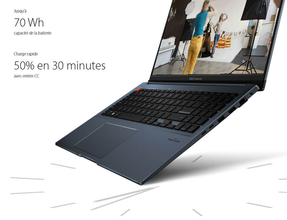 PC ASUS VIVOBOOK PRO 15 OLED H6502VJ-MA148X |  Charge Rapide