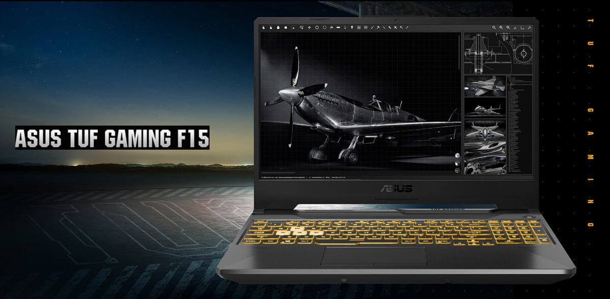 PC PORTABLE ASUS TUF GAMING  FX506HF-HN053X