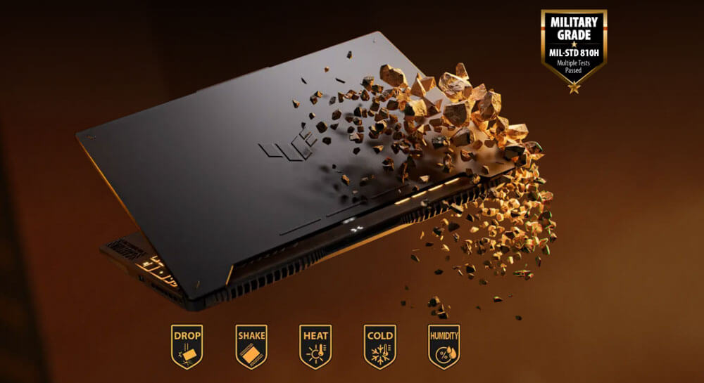 PC  ASUS TUF GAMING F17 TUF707VV-HX149W | Robustesse Militaire