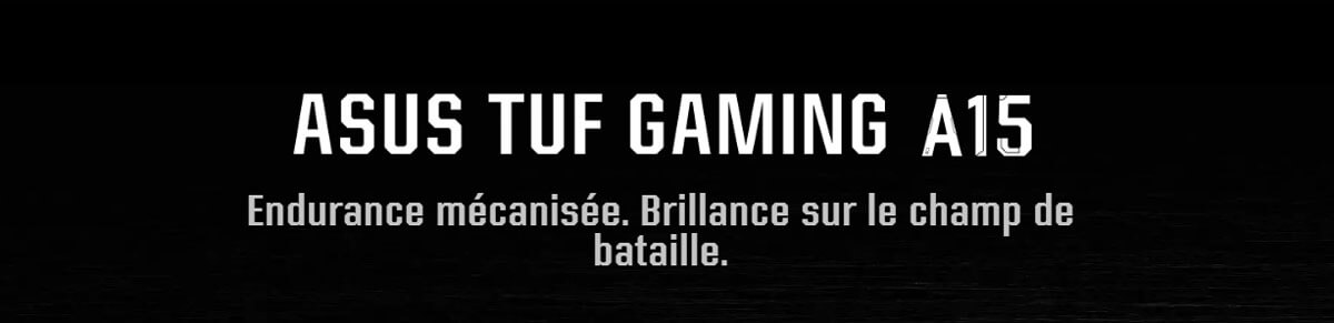 PC PORTABLE GAMER ASUS TUF A15 FA507NU