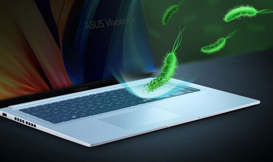 Pc Portable ASUS VIVOBOOK X1605ZA  | Protection antibactérienne