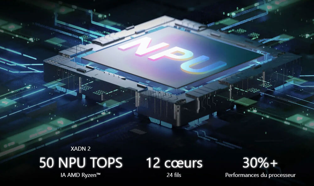 Nouvelle Génération de Puissance AMD Ryzen AI 9 365
