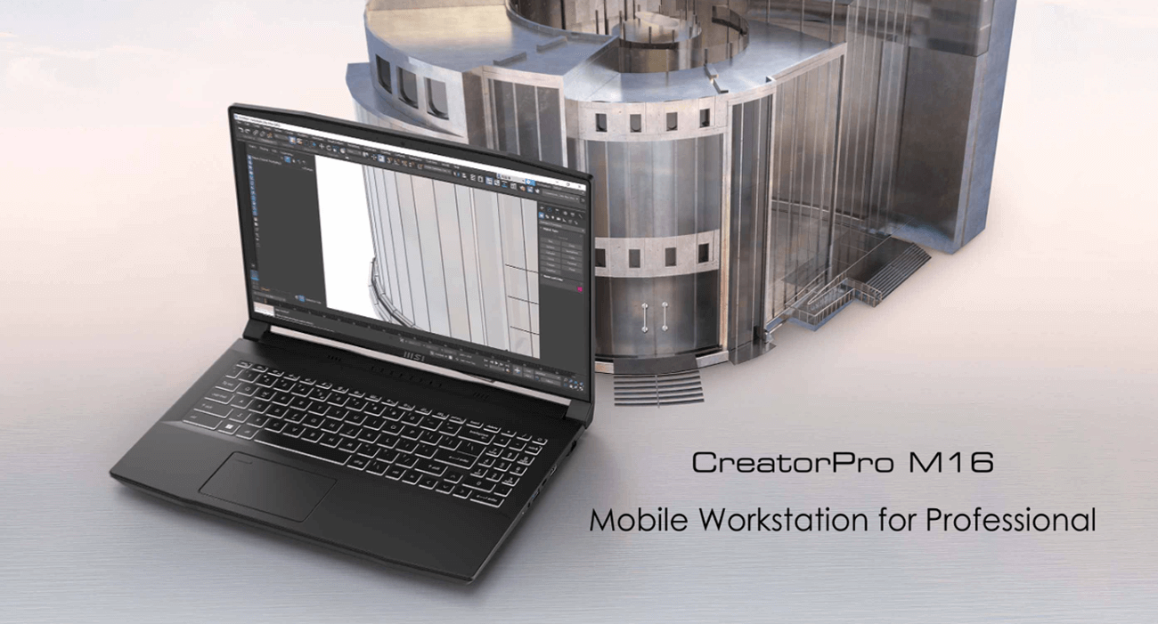 pc portable reconditionné - MSI CREATORPRO M16 A12UIS-412FR