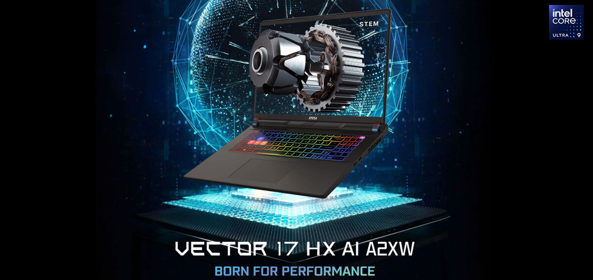 Pc Gamer MSI Vector 17 HX AI A2XWHG-011FR