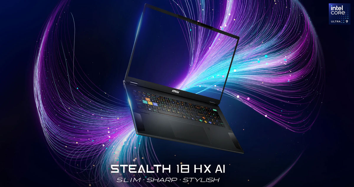 Pc Gamer MSI Stealth 18 HX AI  A2XWIG-014FR