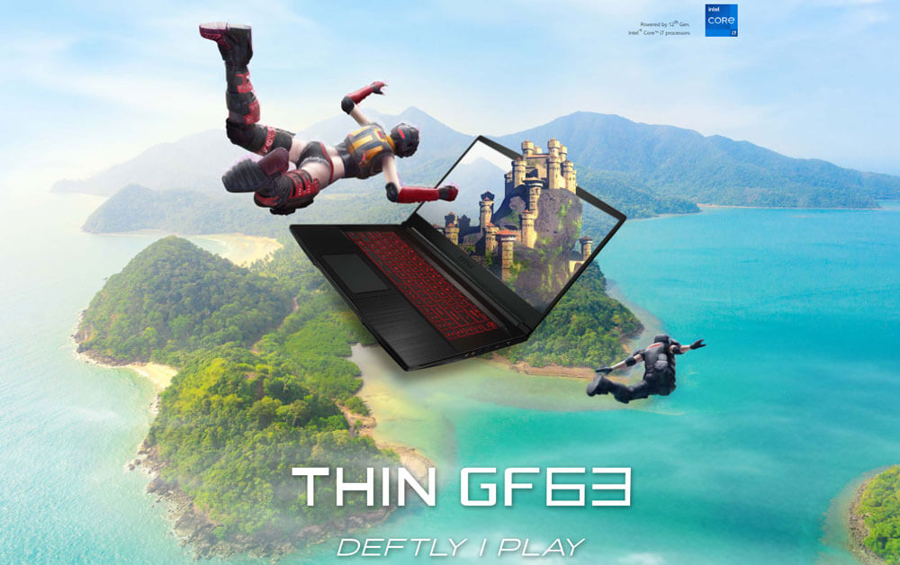 pc portable MSI THIN GF63 12VE-022FR-1