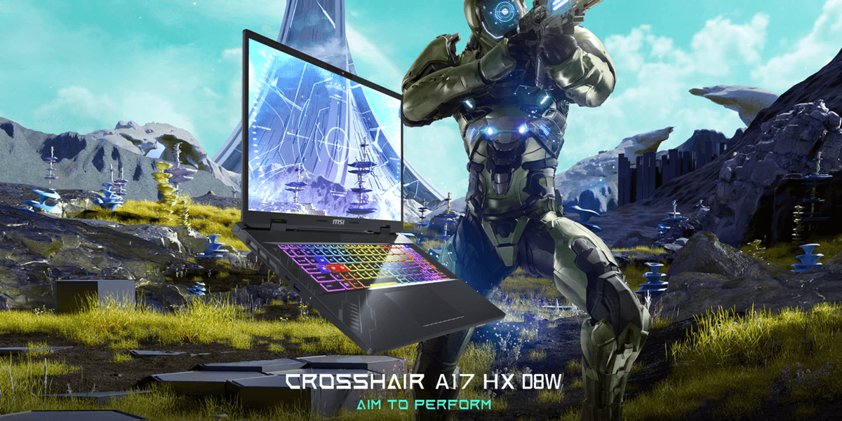 pc portable MSI Crosshair A17 HX D8W