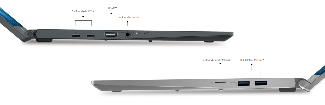 pc portable occasion MSI PRESTIGE 15 A12SC-028FR | connectique