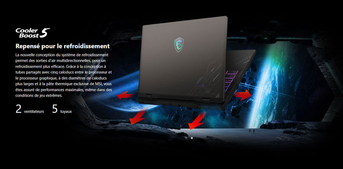 pc portable msi Crosshair 16 HX AI D2XWGKG-013FR
