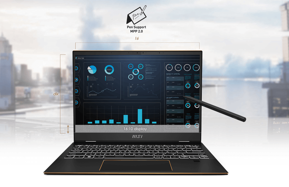 pc portable Msi Summit E13 Flip Evo - A13M