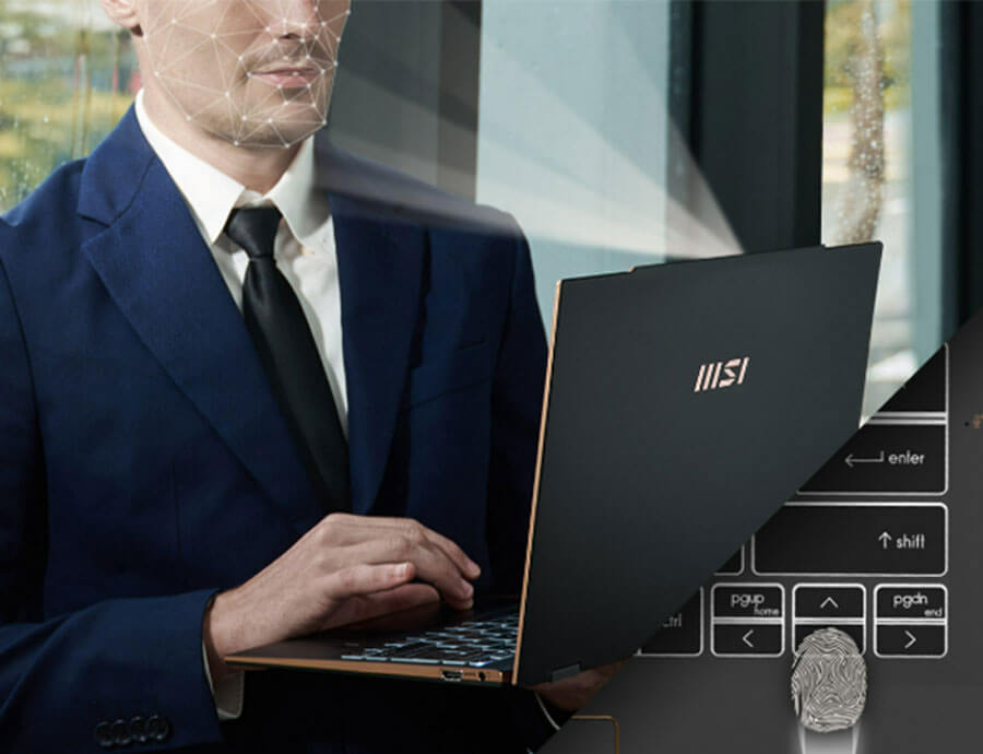 MSI Summit 13 AI+ | Sécurité entreprise