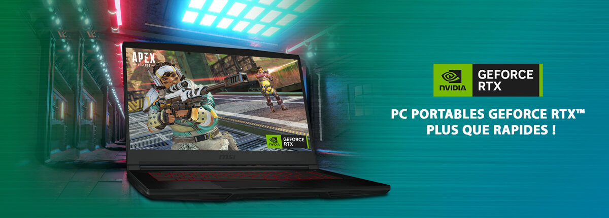 pc portable MSI Gaming Thin GF63 12VE-054FR | Graphique RTX4050