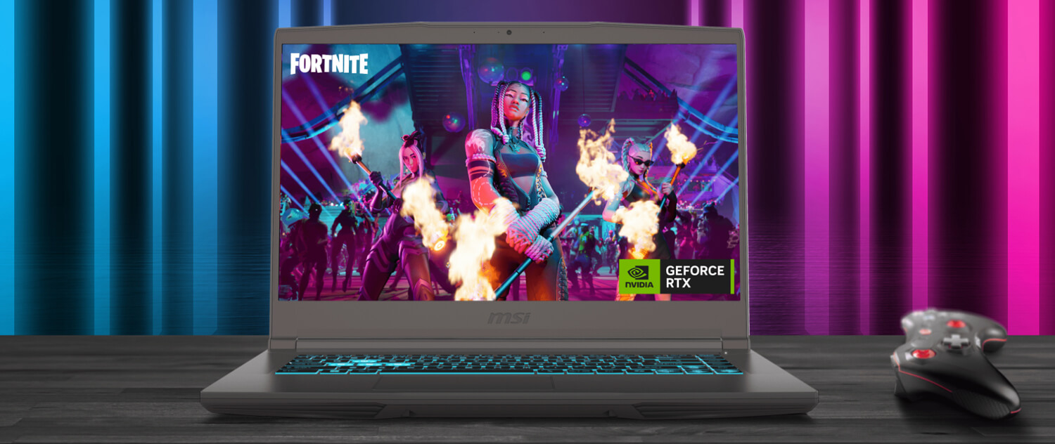 pc gamer MSI Thin 15 B12UCX-1235FR | Images fluides