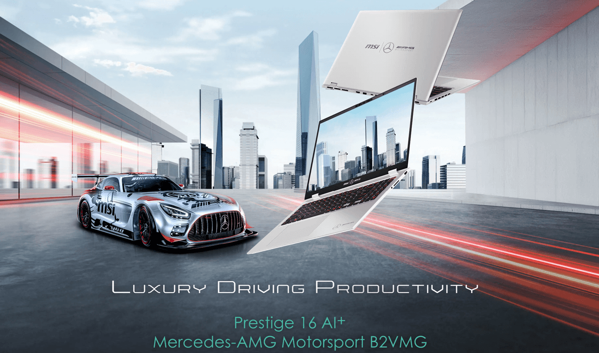 Pc Portable MSI Prestige 16 AI+ MercedesAMG B2VMG-087FR