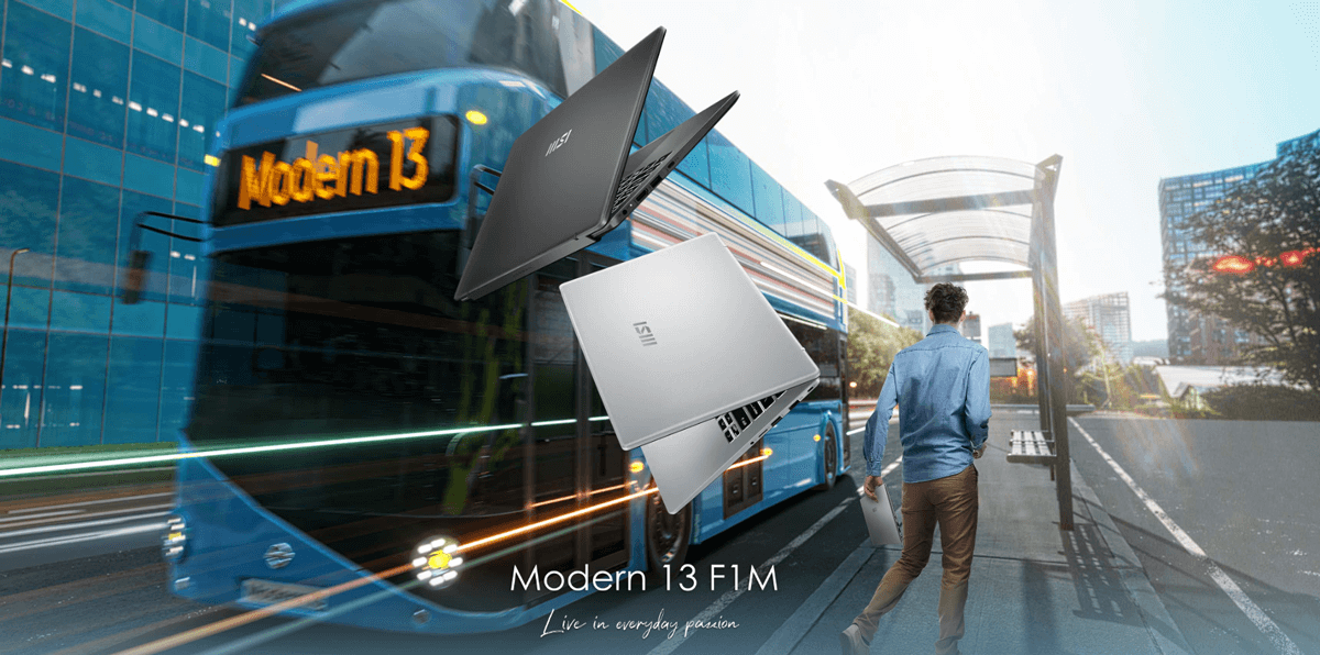 Pc Portable MSI Modern 13 F1MG-041FR