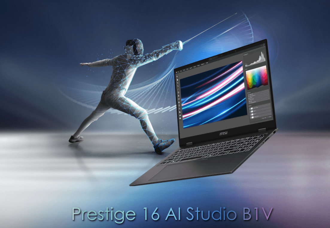 pc portable msi Prestige 16 AI Studio B1V