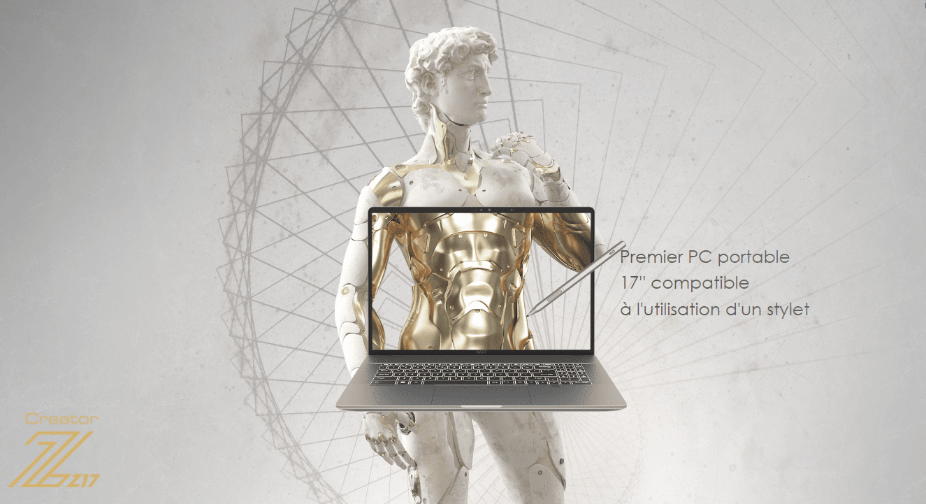 pc portable reconditionné MSI CREATOR Z17 A12UHT-012FR