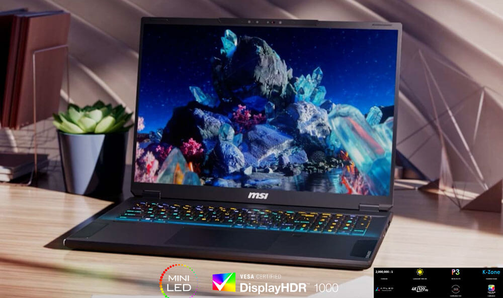 Stealth 18 AI Studio A1VIG-056FR | Écran Mini LED 4K