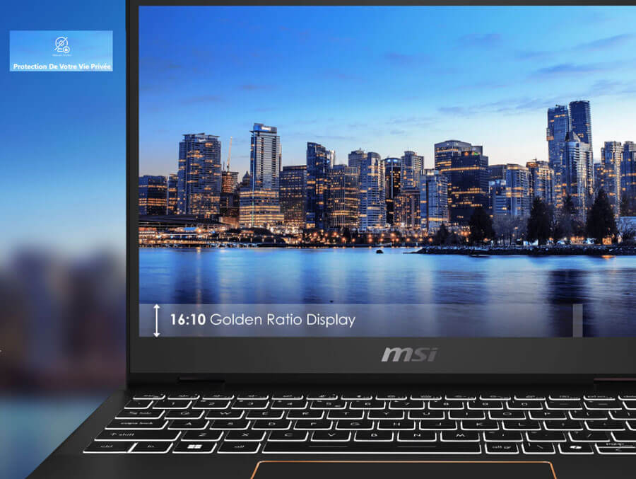 MSI Summit 13 AI+|ecran
