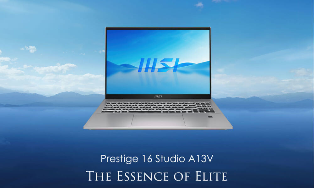 pc portable MSI p^restige 16 Studio A13
