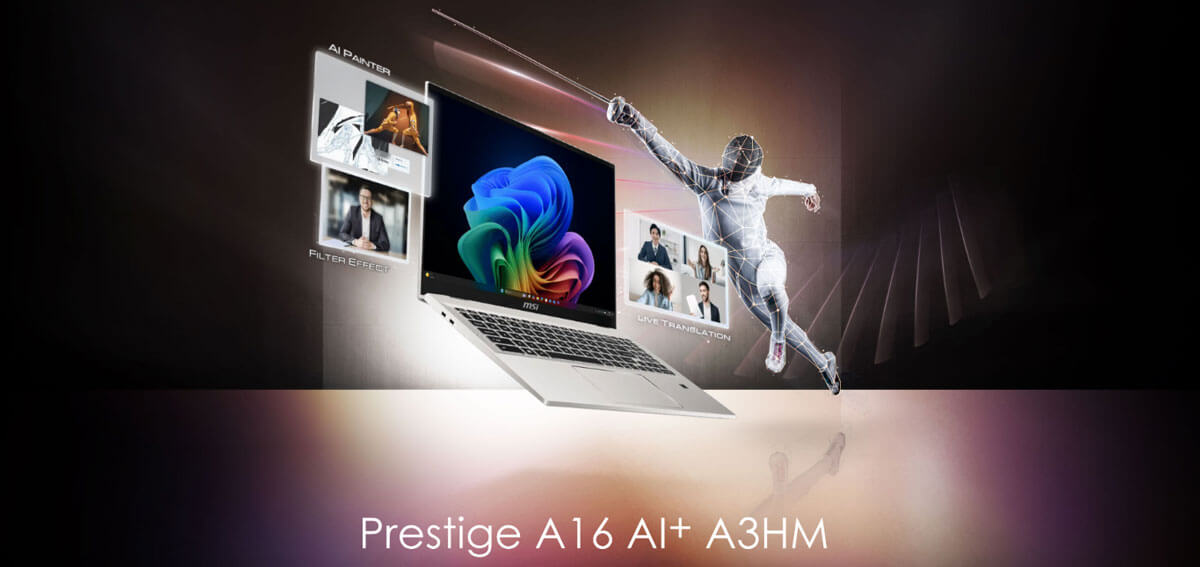 Pc Portable MSI Pro Prestige A16 AI+ A3HMG-004FR