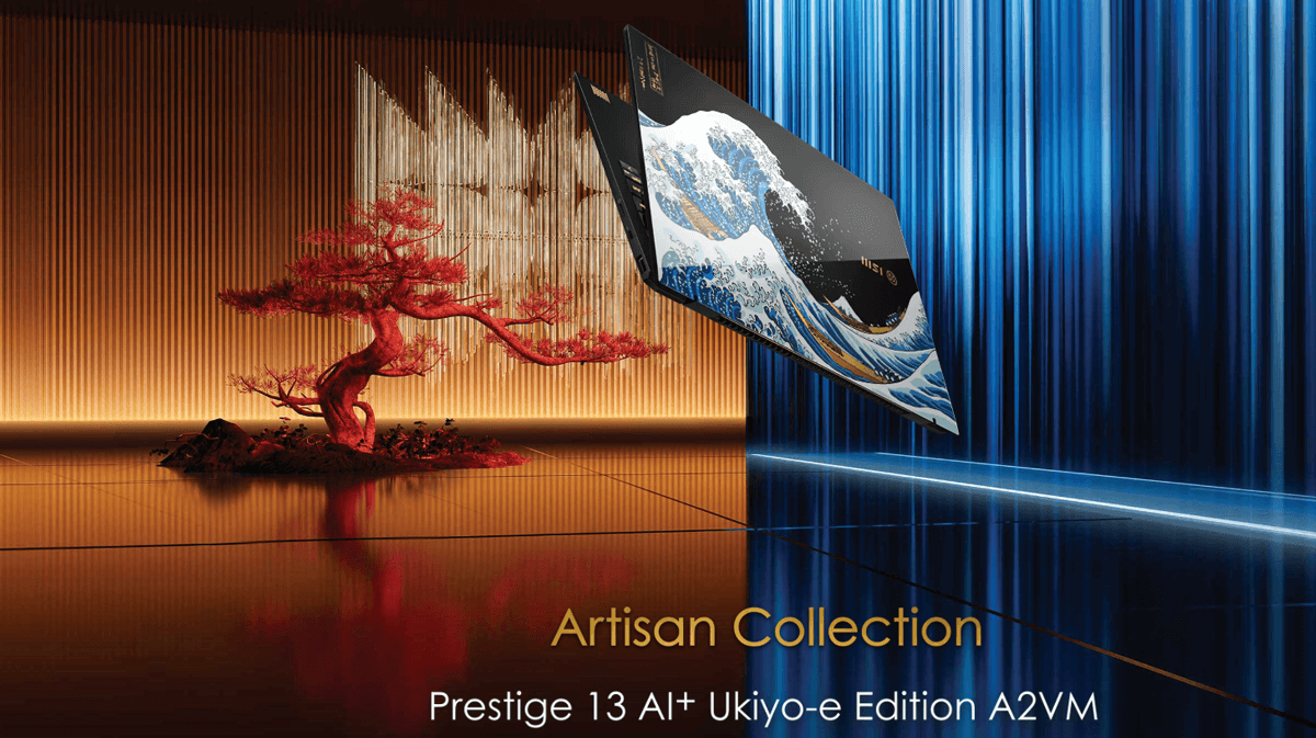 Pc Portable MSI Pro Prestige 13 AI+ Ukiyoe Edition
