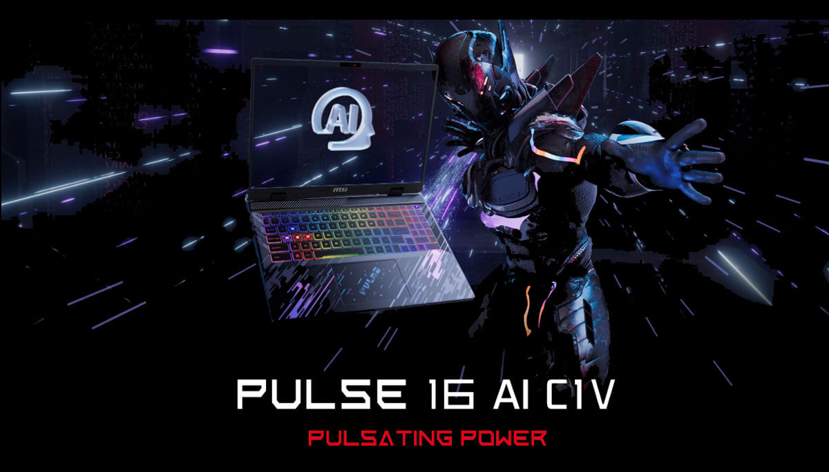 Pc Portable Gamer MSI Pulse 16 AI C1VGKG-004FR