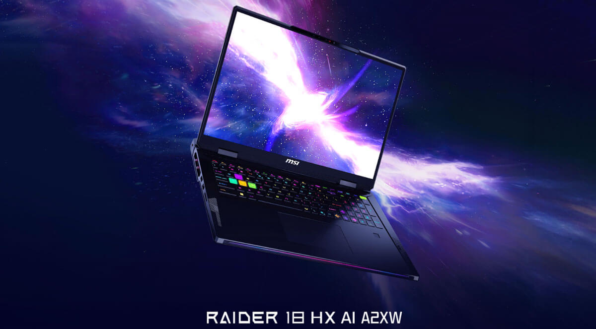 Pc Portable Gamer MSI Raider 18 HX AI   A2XWJG-214FR